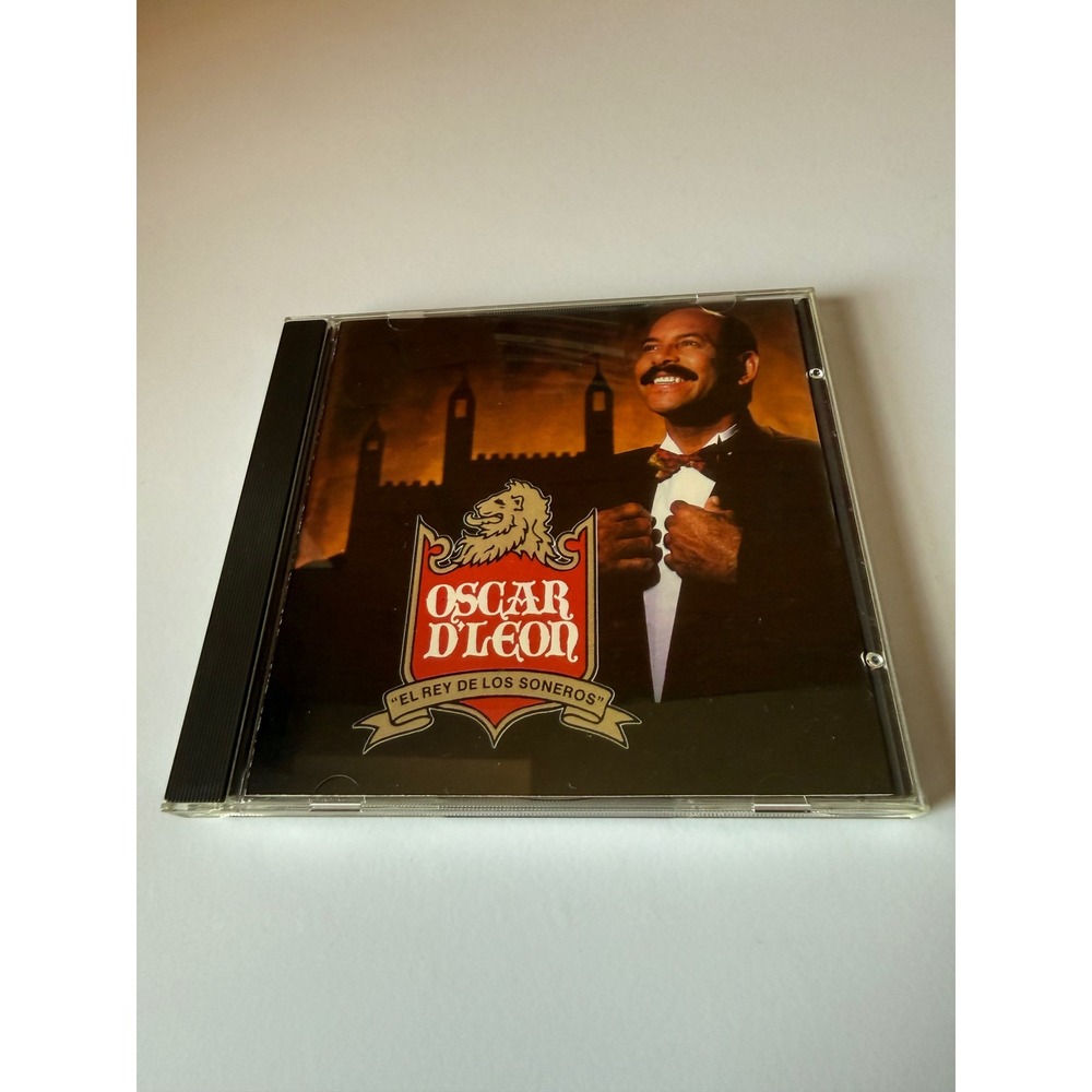 Oscar D'Leon El Rey de los Soneros CD 1991 RMM Records Salsa Tropical Latin